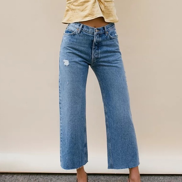Urban Outfitters Denim - BDG Premium Vintage High-Waisted Wide Leg Jean size 29